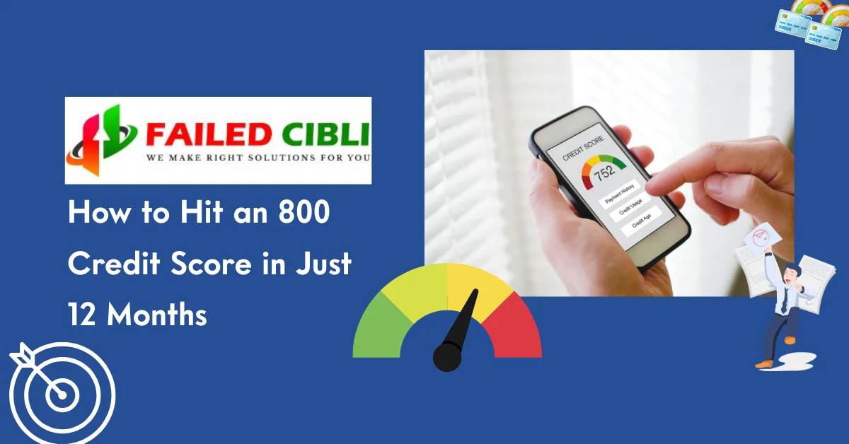 How to Hit an 800 Credit Score in Just 12 Months