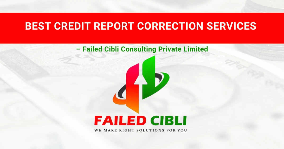 credit report correction services